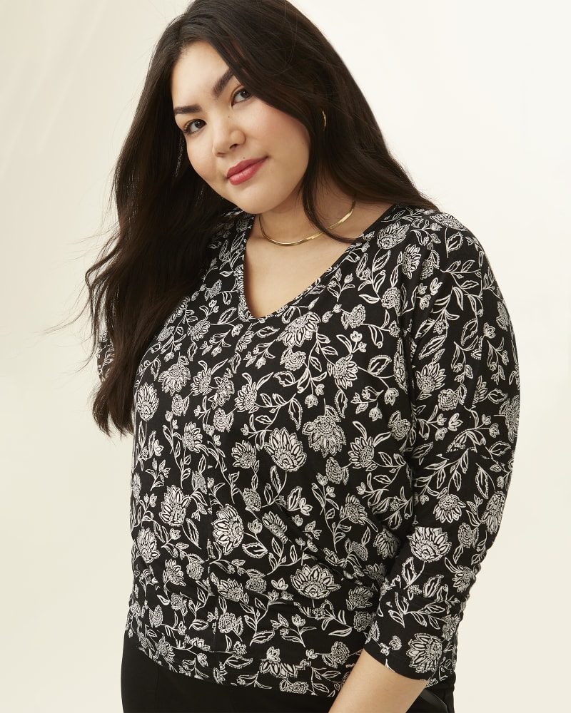 Front of plus size Stella Dolman Top by Hiatus | Dia&Co | dia_product_style_image_id:184336